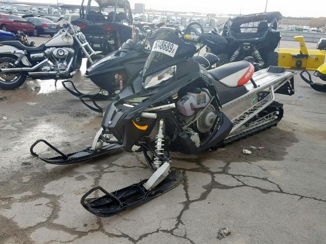 SN1CG6GS5CC489322 - 2012 POLARIS 600 BLACK photo 2