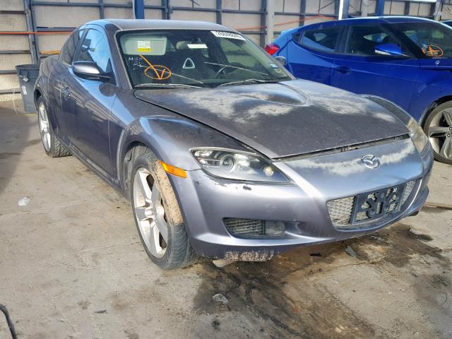 JM1FE173640116147 - 2004 MAZDA RX8 GRAY photo 1