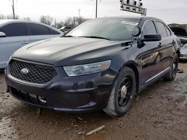 1FAHP2M88DG104118 - 2013 FORD TAURUS POL BLACK photo 2