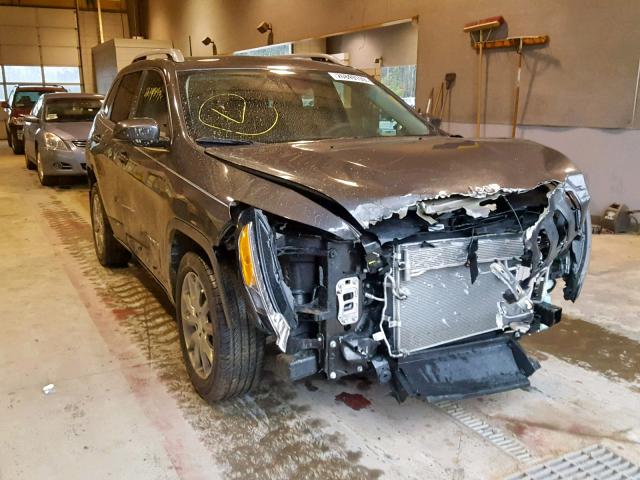 1C4PJLDX8JD520011 - 2018 JEEP CHEROKEE L GRAY photo 1