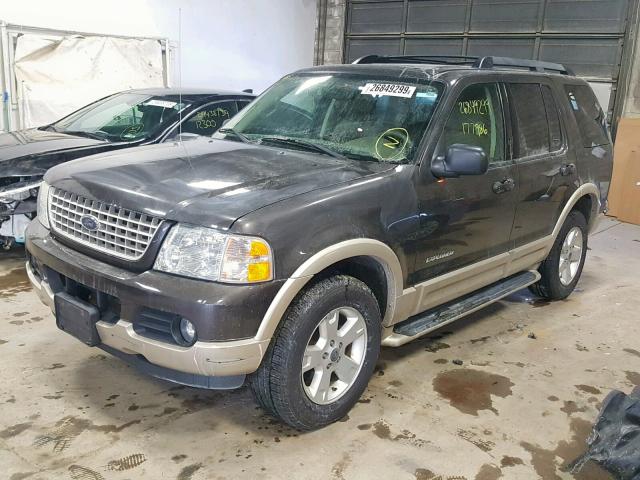 1FMDU74K75ZA32906 - 2005 FORD EXPLORER E BROWN photo 2