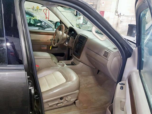 1FMDU74K75ZA32906 - 2005 FORD EXPLORER E BROWN photo 5