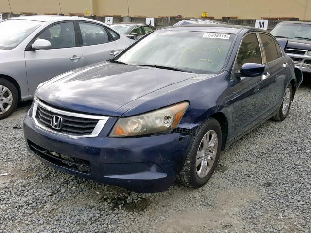 1HGCP26449A039522 - 2009 HONDA ACCORD LXP BLUE photo 2