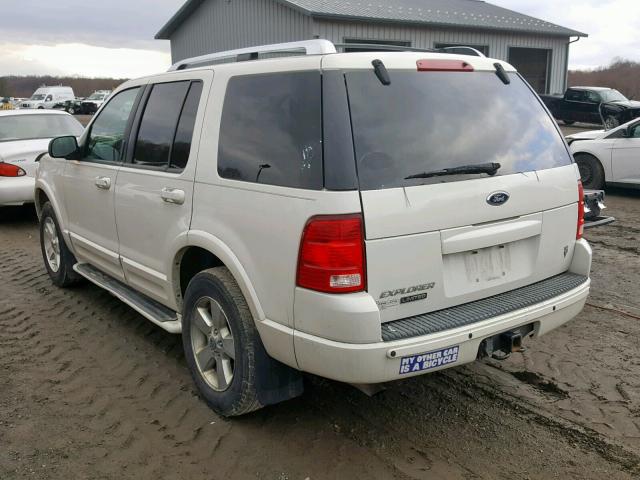 1FMDU75W63ZA52238 - 2003 FORD EXPLORER L WHITE photo 3