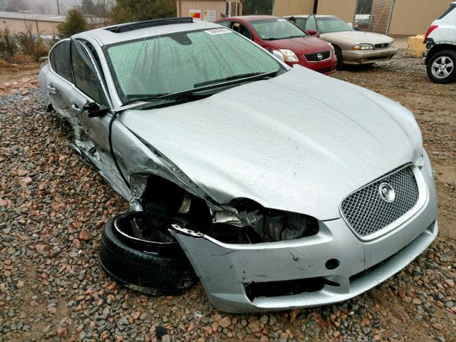 SAJWA05B49HR04595 - 2009 JAGUAR XF LUXURY SILVER photo 1