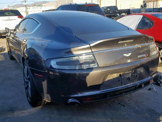 SCFHMDBSXFGF04346 - 2015 ASTON MARTIN RAPIDE S GRAY photo 3