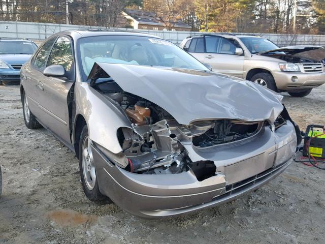 1FAFP55262A215687 - 2002 FORD TAURUS SES TAN photo 1