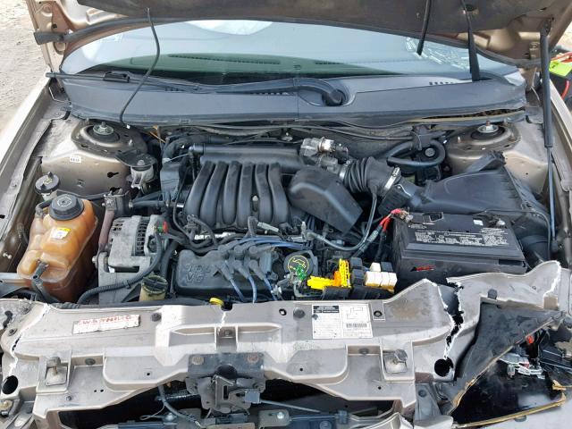 1FAFP55262A215687 - 2002 FORD TAURUS SES TAN photo 7