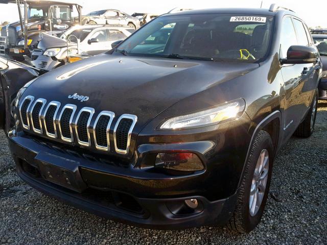 1C4PJMCB4GW343336 - 2016 JEEP CHEROKEE L BLACK photo 2