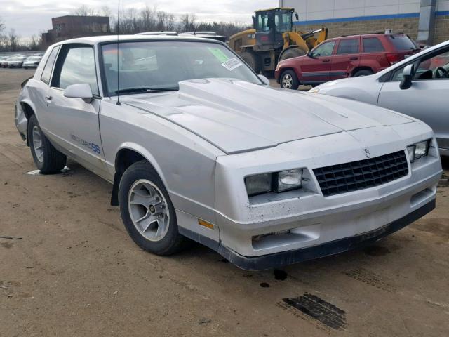 1G1GZ37G4GR208907 - 1986 CHEVROLET MONTE CARL SILVER photo 1