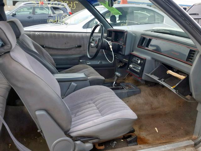 1G1GZ37G4GR208907 - 1986 CHEVROLET MONTE CARL SILVER photo 5