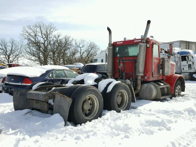 1XP5DU9X16N632100 - 2006 PETERBILT 379 RED photo 4