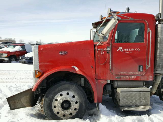 1XP5DU9X16N632100 - 2006 PETERBILT 379 RED photo 9