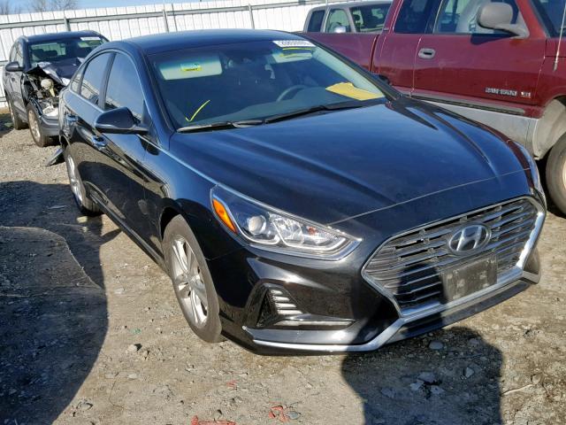 5NPE34AF6JH670406 - 2018 HYUNDAI SONATA SPO BLACK photo 1