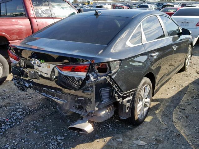 5NPE34AF6JH670406 - 2018 HYUNDAI SONATA SPO BLACK photo 4