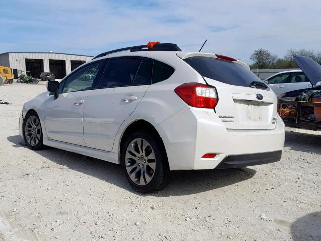 JF1GPAL60E8212590 - 2014 SUBARU IMPREZA SP WHITE photo 3