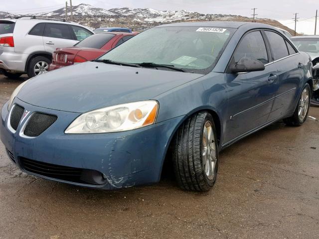 1G2ZH558964127640 - 2006 PONTIAC G6 GT BLUE photo 2