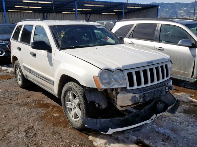 1J4GR48K35C696791 - 2005 JEEP GRAND CHER WHITE photo 1