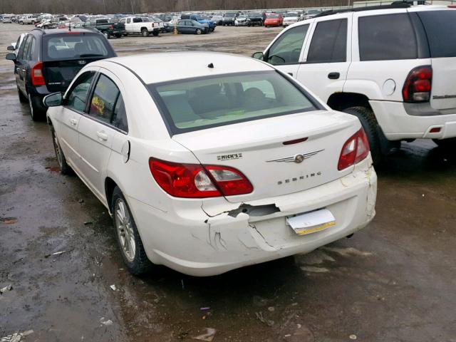 1C3LC56K67N523616 - 2007 CHRYSLER SEBRING TO WHITE photo 3