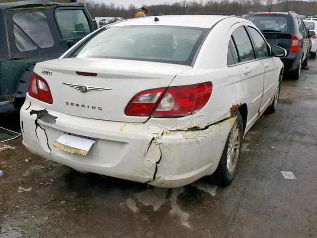 1C3LC56K67N523616 - 2007 CHRYSLER SEBRING TO WHITE photo 4