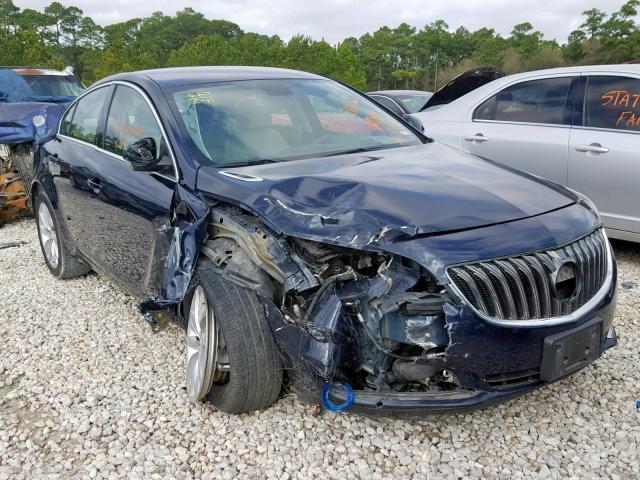 2G4GK5EXXG9176934 - 2016 BUICK REGAL BLUE photo 1