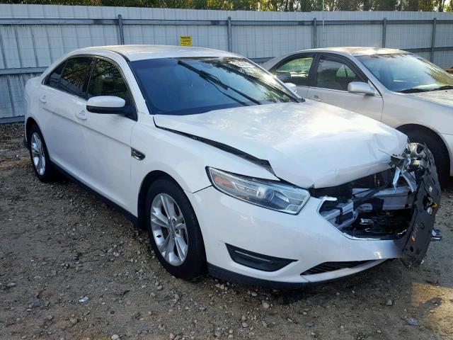 1FAHP2E95DG146253 - 2013 FORD TAURUS SEL WHITE photo 1