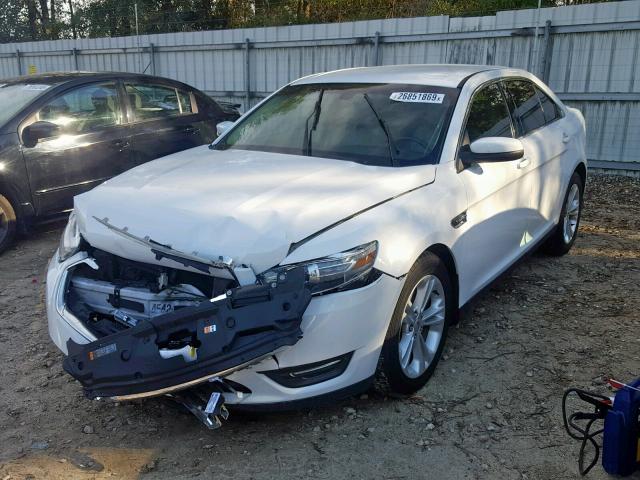 1FAHP2E95DG146253 - 2013 FORD TAURUS SEL WHITE photo 2