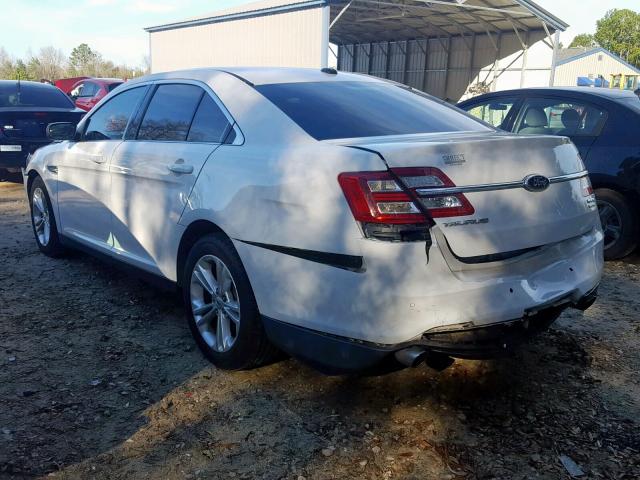 1FAHP2E95DG146253 - 2013 FORD TAURUS SEL WHITE photo 3