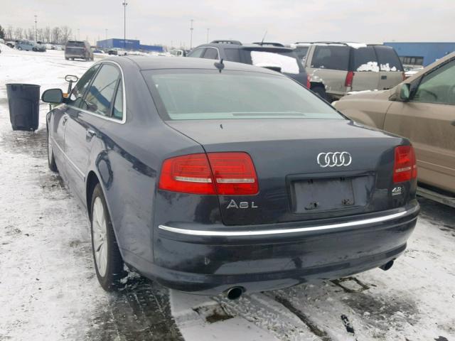 WAUMV94E78N002370 - 2008 AUDI A8 L QUATT BLUE photo 3