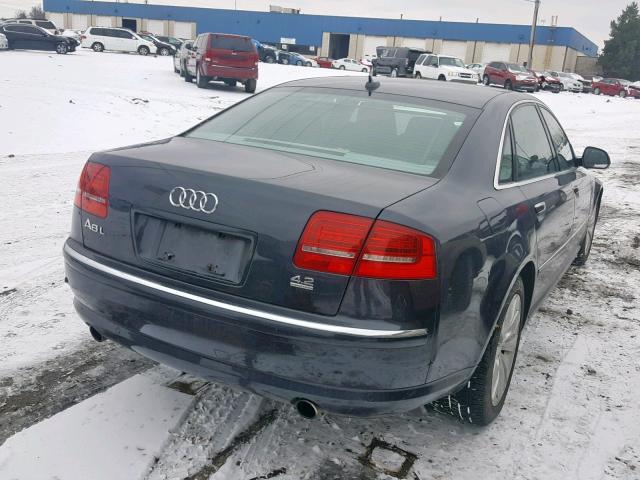 WAUMV94E78N002370 - 2008 AUDI A8 L QUATT BLUE photo 4