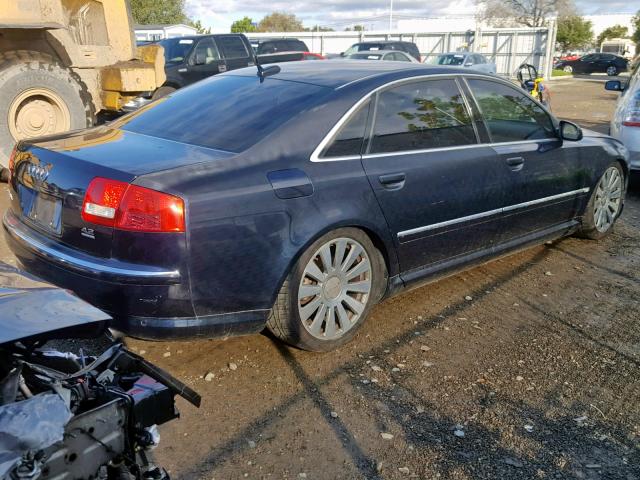 WAUML44E95N017117 - 2005 AUDI A8 L QUATT BLACK photo 4