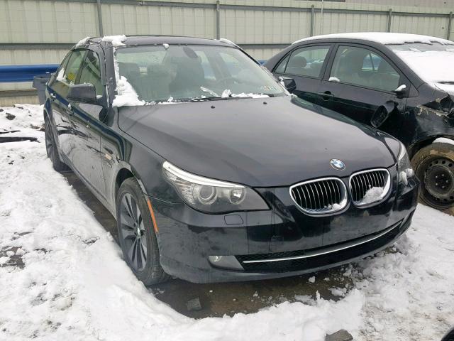 WBANV1C55ABZ45422 - 2010 BMW 528 XI BLACK photo 1