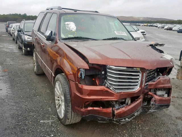 5LMJJ2LT6GEL06645 - 2016 LINCOLN NAVIGATOR 勃艮第红 照片 1