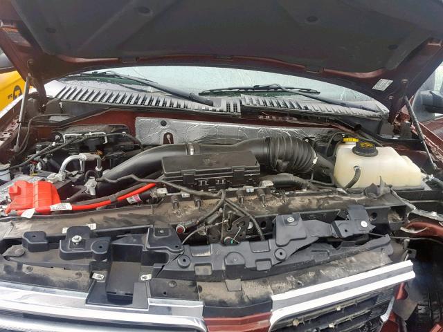 5LMJJ2LT6GEL06645 - 2016 LINCOLN NAVIGATOR 勃艮第红 照片 7