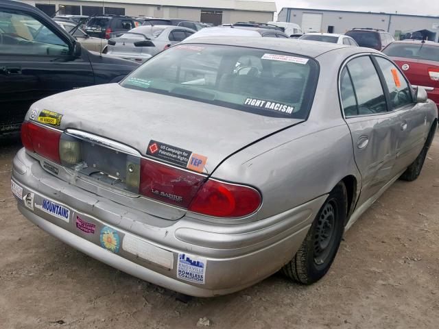 1G4HP52K544139366 - 2004 BUICK LESABRE CU GRAY photo 4