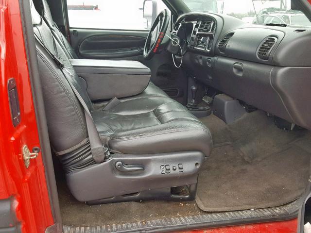 1B7KF23661J554531 - 2001 DODGE RAM 2500 RED photo 5