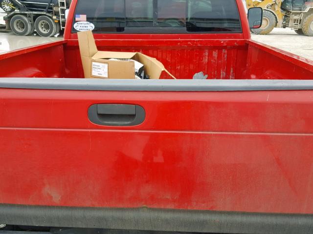 1B7KF23661J554531 - 2001 DODGE RAM 2500 RED photo 6