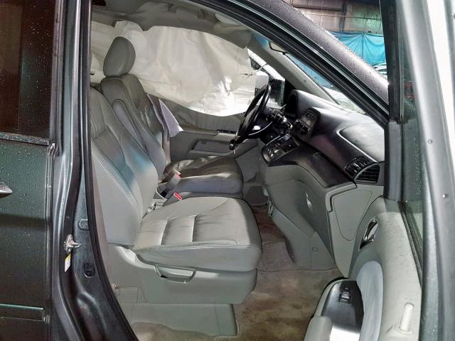 5FNRL38667B444343 - 2007 HONDA ODYSSEY EX ნაცრისფერი ფოტო 5