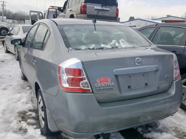 3N1AB61E87L615911 - 2007 NISSAN SENTRA 2.0 SILVER photo 3