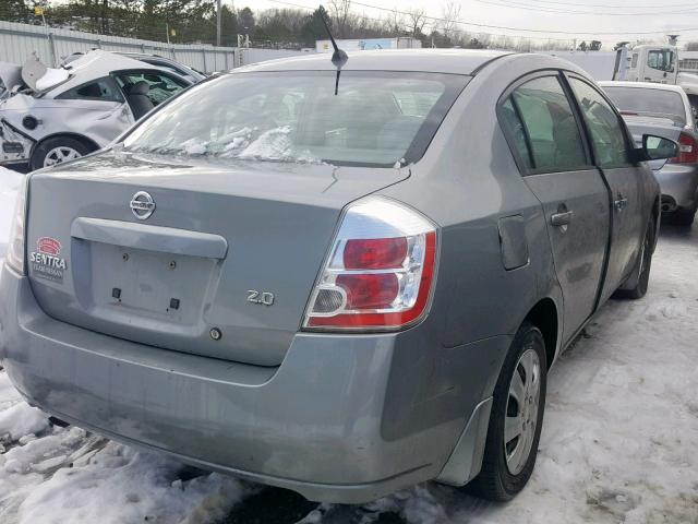 3N1AB61E87L615911 - 2007 NISSAN SENTRA 2.0 SILVER photo 4