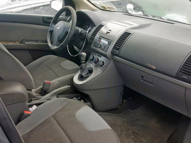 3N1AB61E87L615911 - 2007 NISSAN SENTRA 2.0 SILVER photo 5