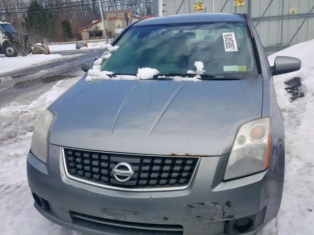 3N1AB61E87L615911 - 2007 NISSAN SENTRA 2.0 SILVER photo 9