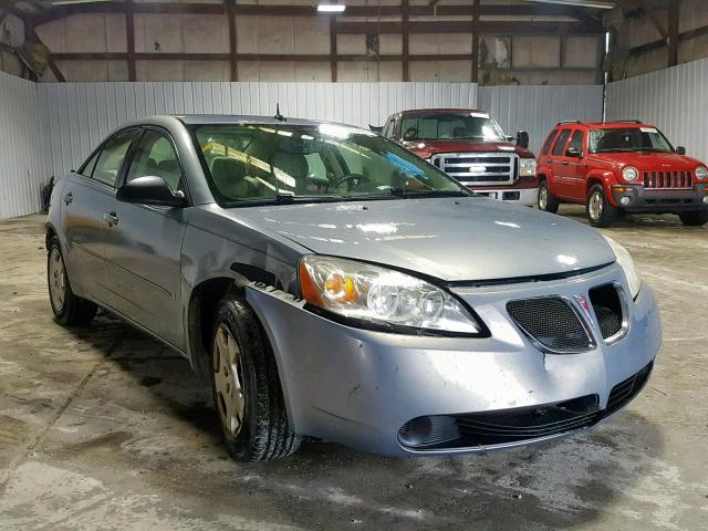 1G2ZF57B784116234 - 2008 PONTIAC G6 VALUE L BLUE photo 1