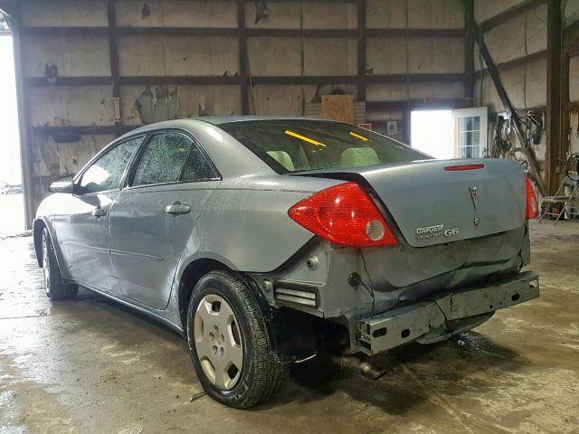 1G2ZF57B784116234 - 2008 PONTIAC G6 VALUE L BLUE photo 3