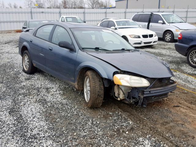 1C3EL46X52N154335 - 2002 CHRYSLER SEBRING LX BLACK photo 1