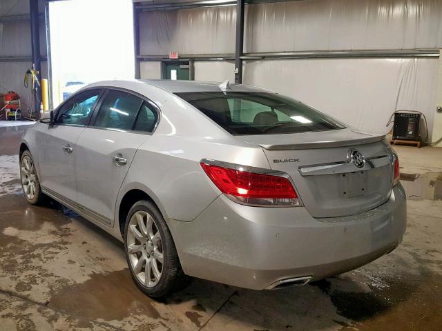 1G4GJ5G35DF199974 - 2013 BUICK LACROSSE T SILVER photo 3