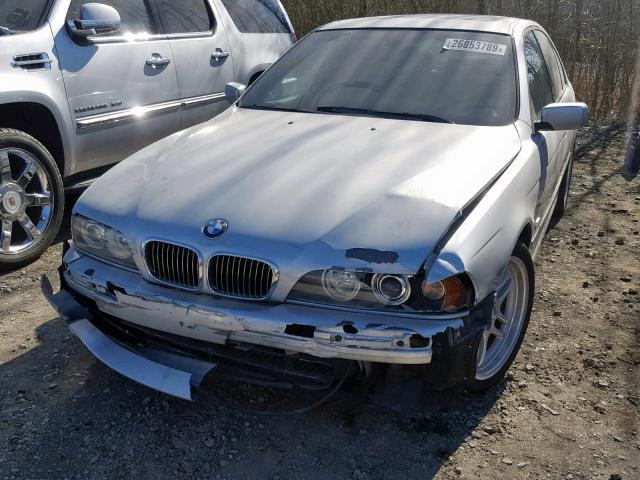 WBADN53433GF71444 - 2003 BMW 540 I SILVER photo 2