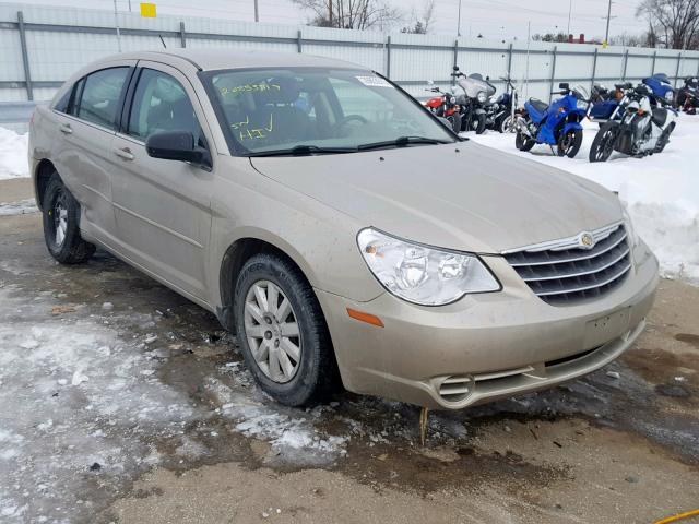 1C3LC46K68N226762 - 2008 CHRYSLER SEBRING LX GOLD photo 1