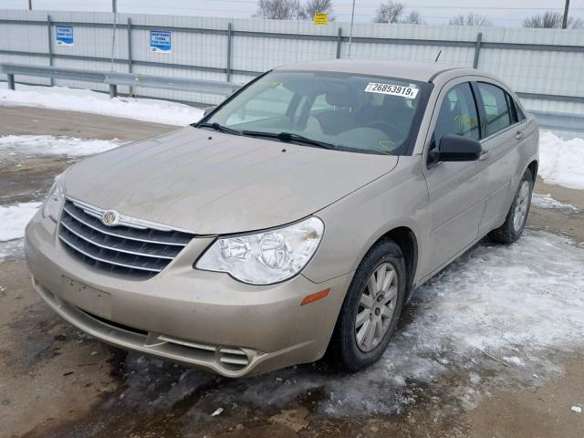 1C3LC46K68N226762 - 2008 CHRYSLER SEBRING LX GOLD photo 2