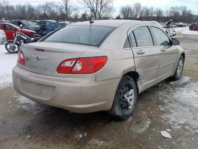 1C3LC46K68N226762 - 2008 CHRYSLER SEBRING LX GOLD photo 4